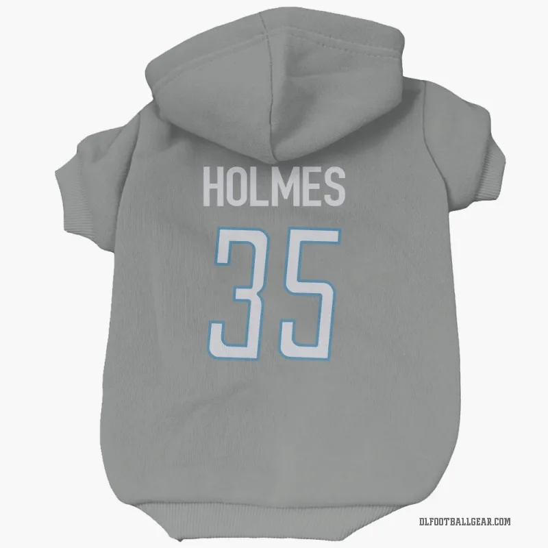 Gavin Holmes  Detroit Lions   Steel Cat & Dog Pet Hoodie