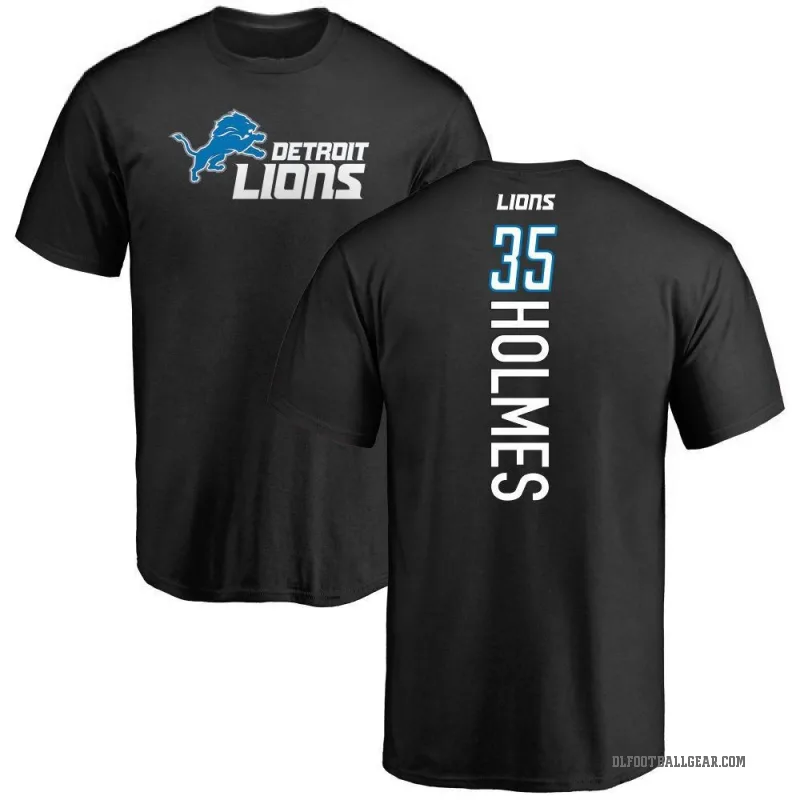 Gavin Holmes Youth Black Detroit Lions Backer T-Shirt -