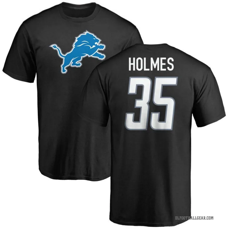 Gavin Holmes Youth Black Detroit Lions Logo T-Shirt -