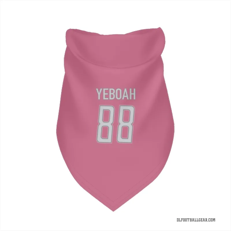 Kenny Yeboah Pink Detroit Lions Cat & Dog Pet Bandana