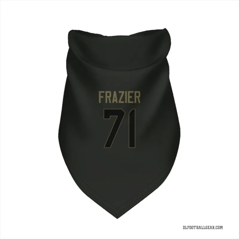 Miles Frazier  Black Detroit Lions  Service Cat & Dog Pet Bandana