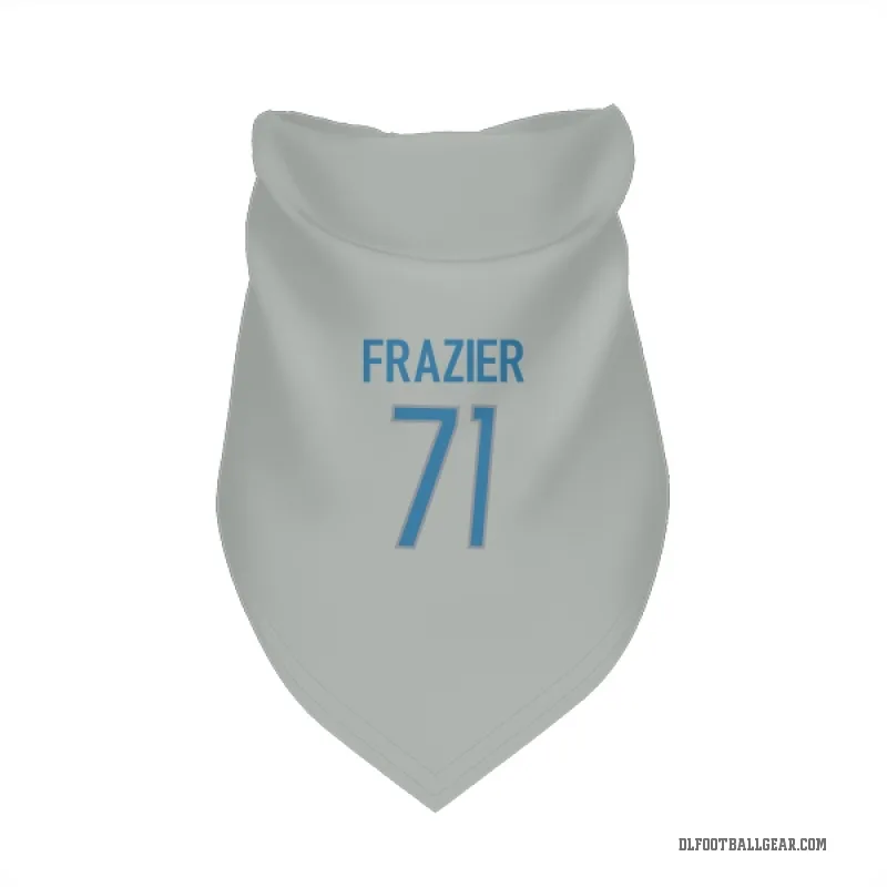 Miles Frazier  Detroit Lions   Silver Cat & Dog Pet Bandana
