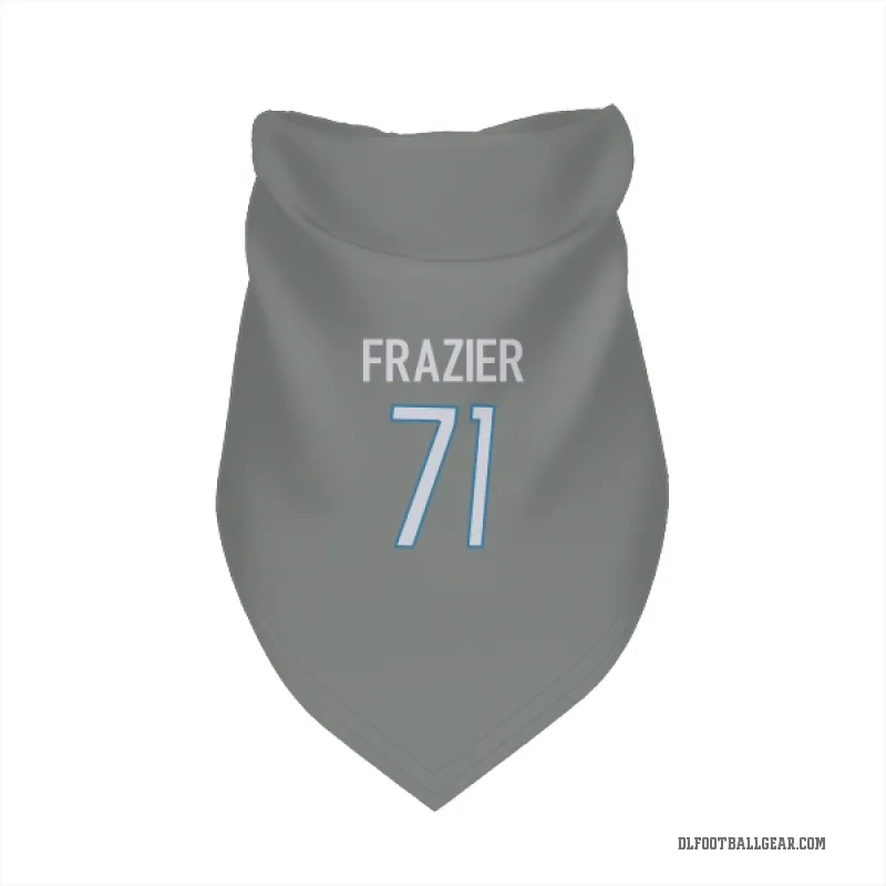 Miles Frazier  Detroit Lions   Steel Cat & Dog Pet Bandana