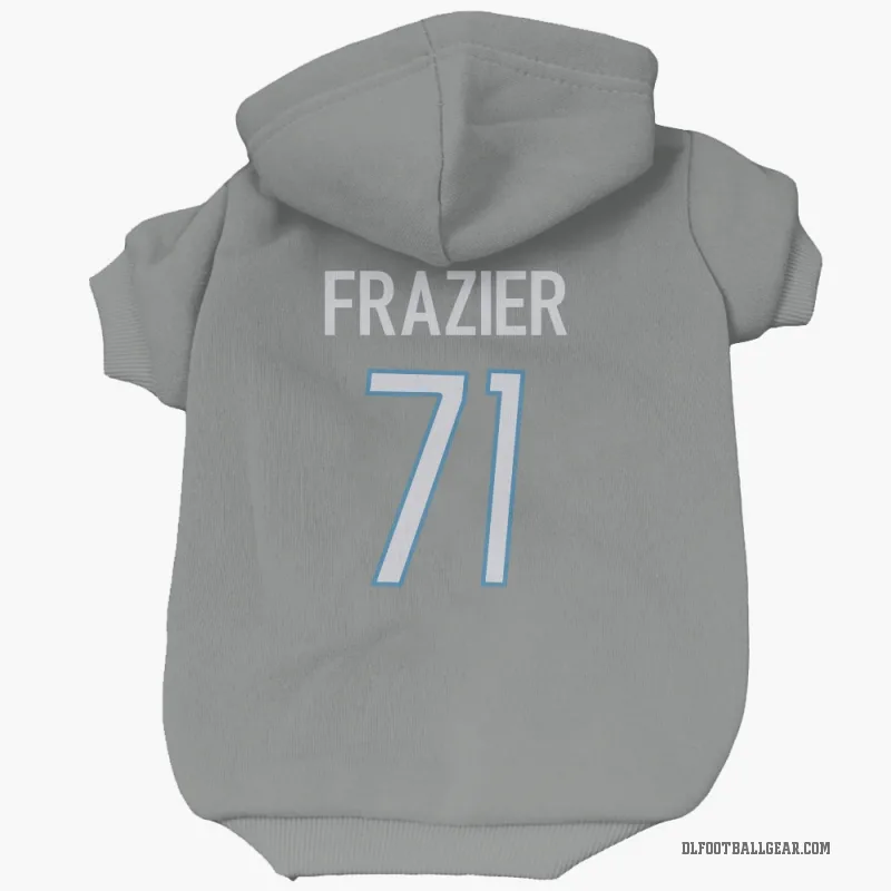 Miles Frazier  Detroit Lions   Steel Cat & Dog Pet Hoodie