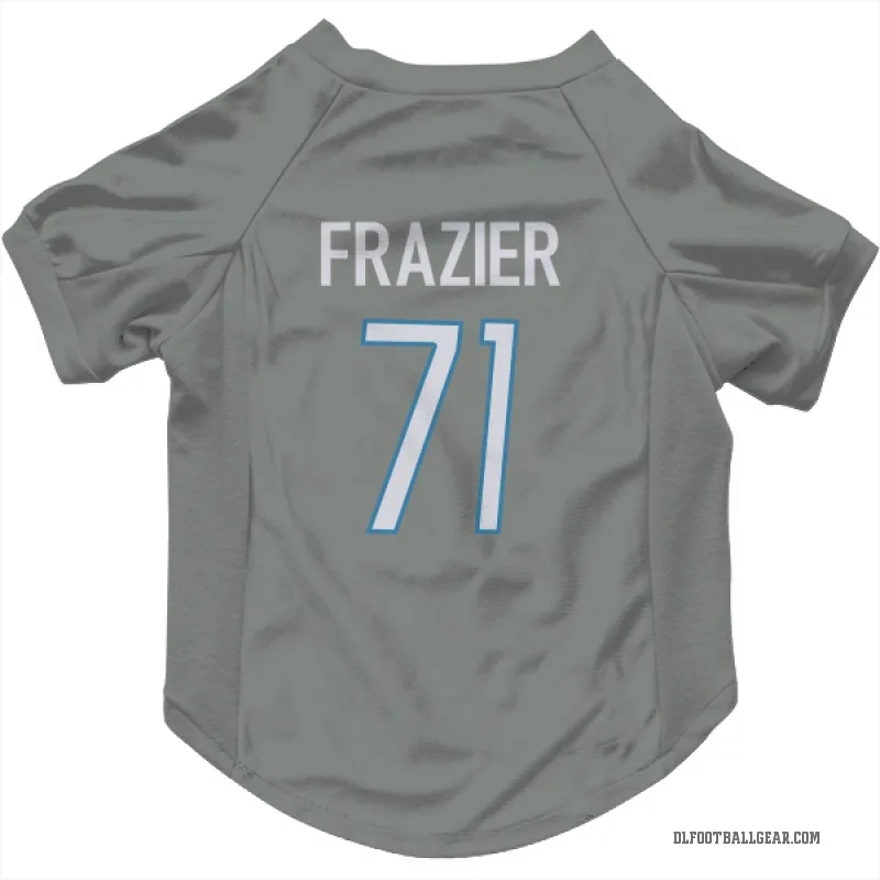 Miles Frazier  Detroit Lions   Steel Cat & Dog Pet Jersey