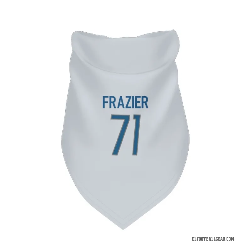 Miles Frazier  White Detroit Lions  Cat & Dog Pet Bandana